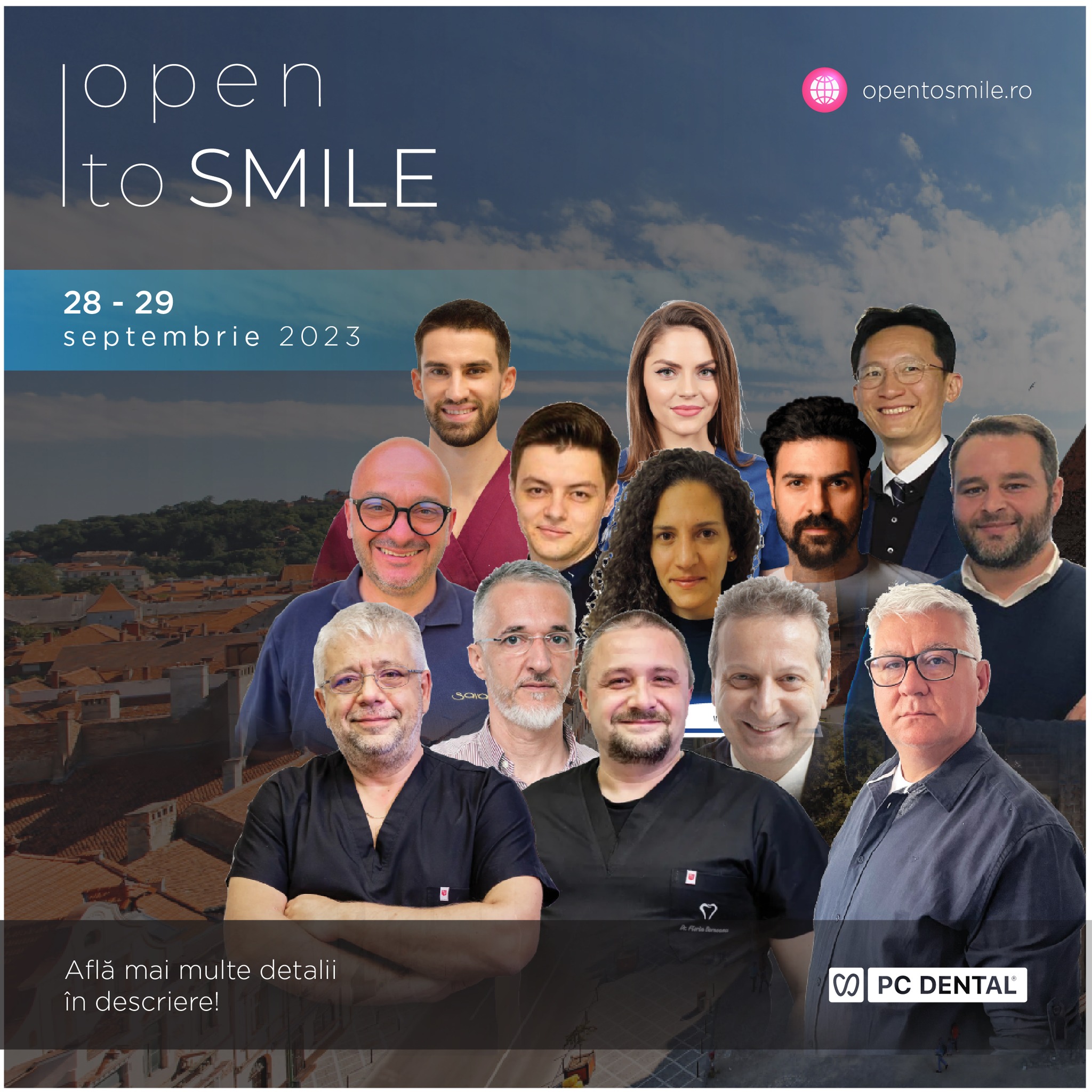 Prima ediție “Open to Smile”, unul dintre cele mai mari congrese de implantologie orală, va avea loc la Brașov, în septembrie